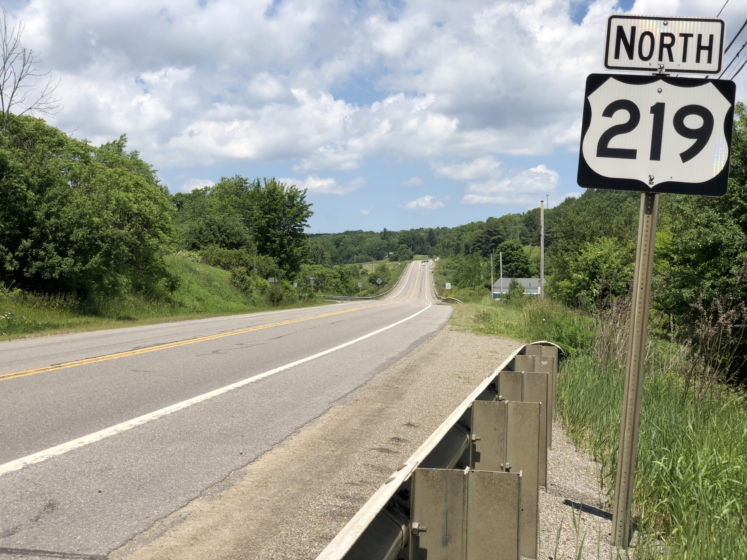 2022-06-13_12_48_59_View_north_along_U.S._Route_219_(Pittsburgh-Buffalo_Highway)_at_Brandy_Camp_Road_in_Horton_Township,_Elk_County,_Pennsylvania